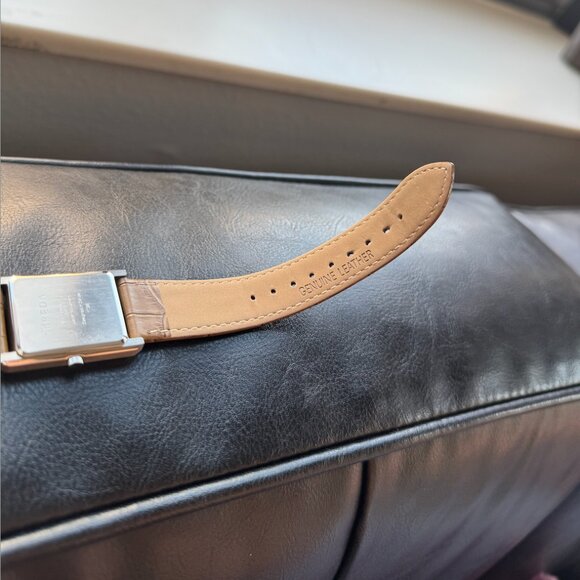 Breda Virgil Mens Watch Moss Green Croc - Picture 5 of 6